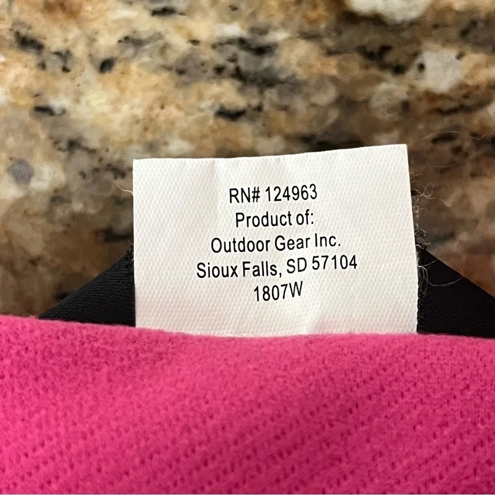 Boulder Gear Aspen Ski Resort Girls XS 4/5 Pink 1/4 Zip Pullover Fleece Jacket